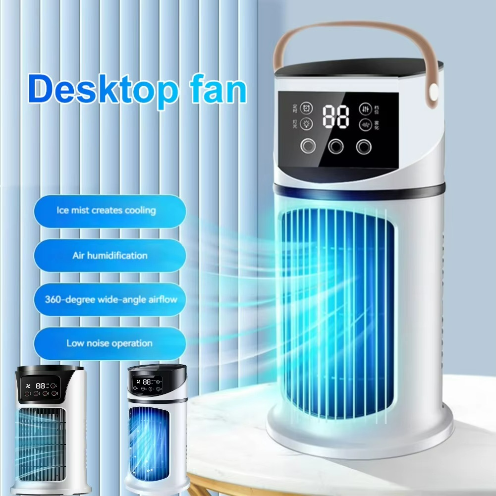 Wasserkühlventilator mit Luftbefeuchter für Schlafzimmer Wohnzimmer Büro