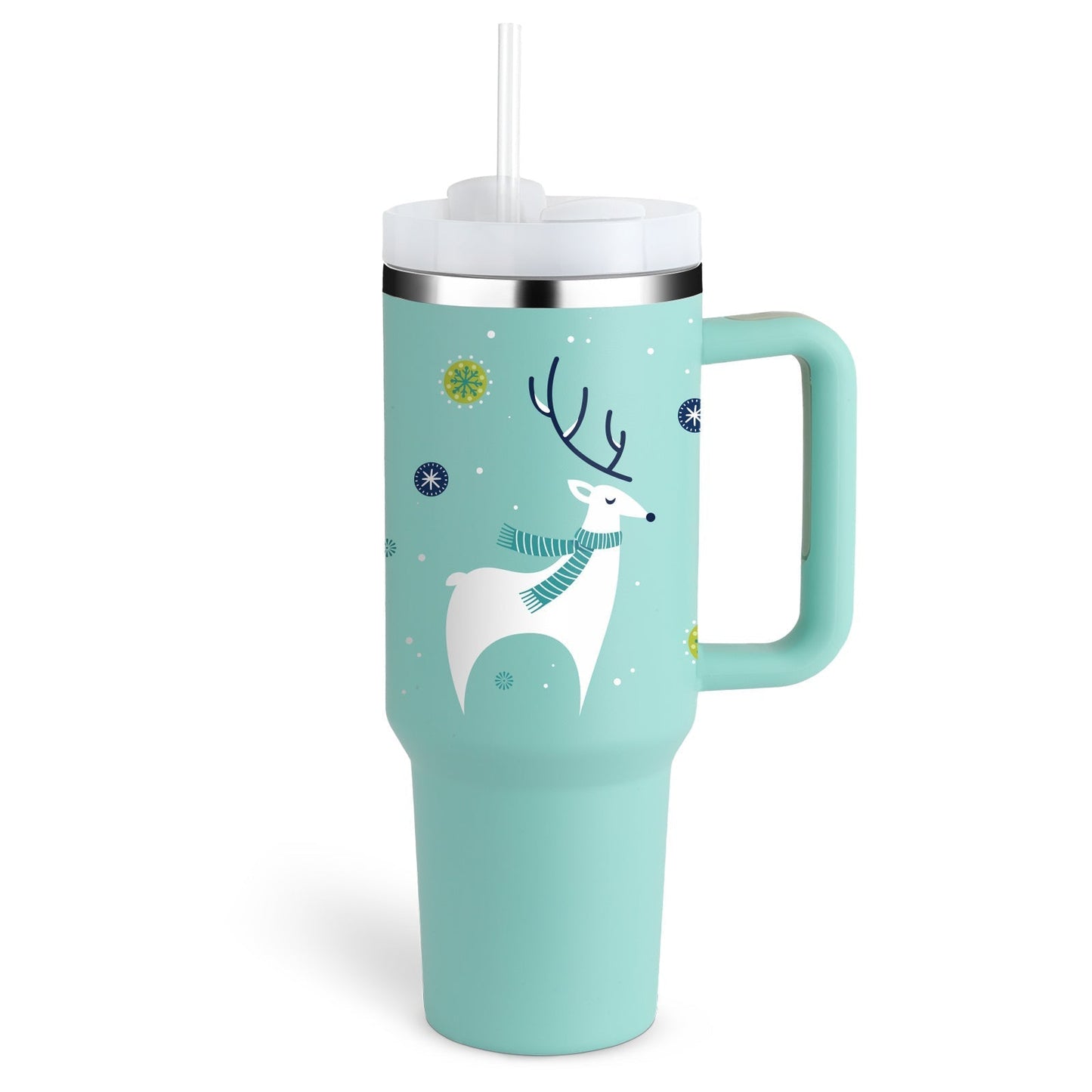 ChillMug - Isoleret Drikkekrus med sugerør