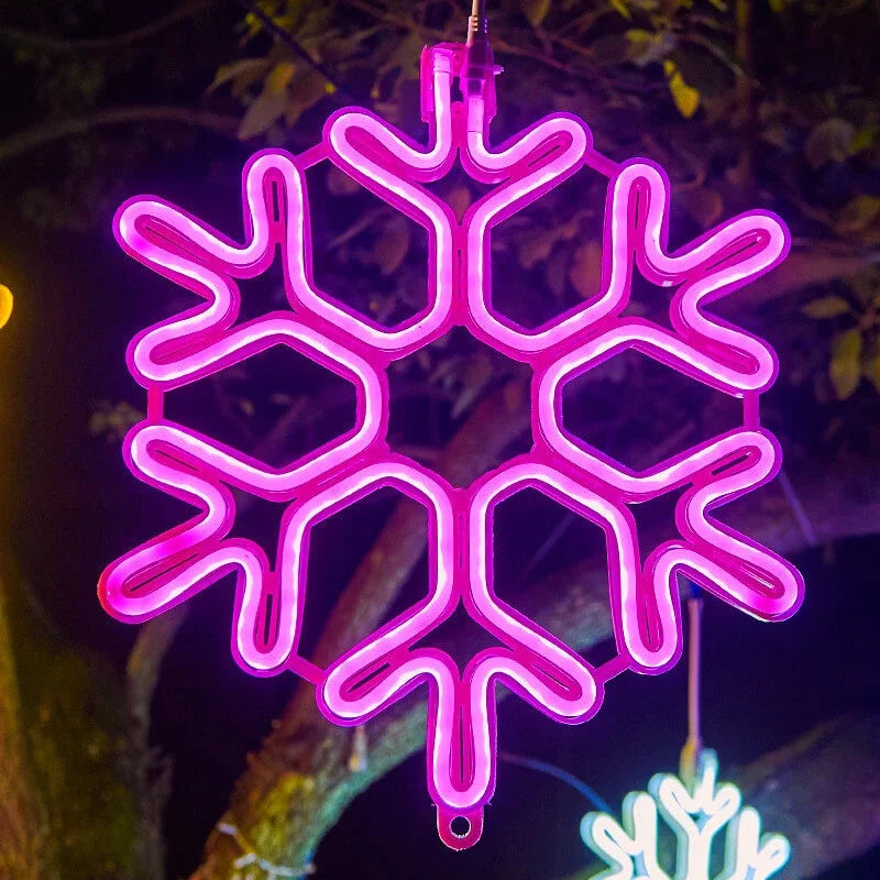 Variant image for Elegant Snowflake LED Lights - Weather Resistant, Energy Efficient, Indoor/Outdoor Decor-6