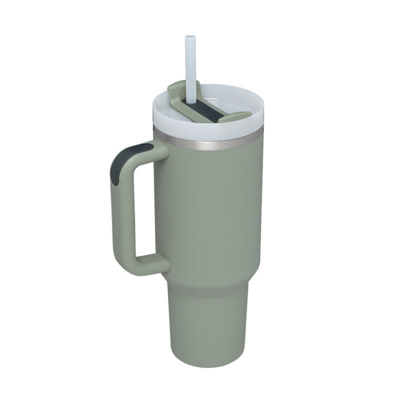 ChillMug - Isoleret Drikkekrus med sugerør