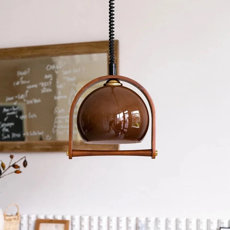 HoutLuxe - Bauhaus Geïnspireerde Pendellamp