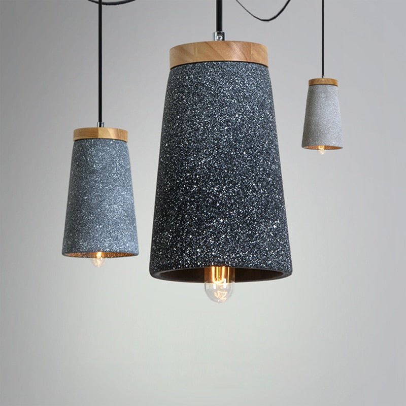 UrbanAura – Stylish Cement Pendant Lamp