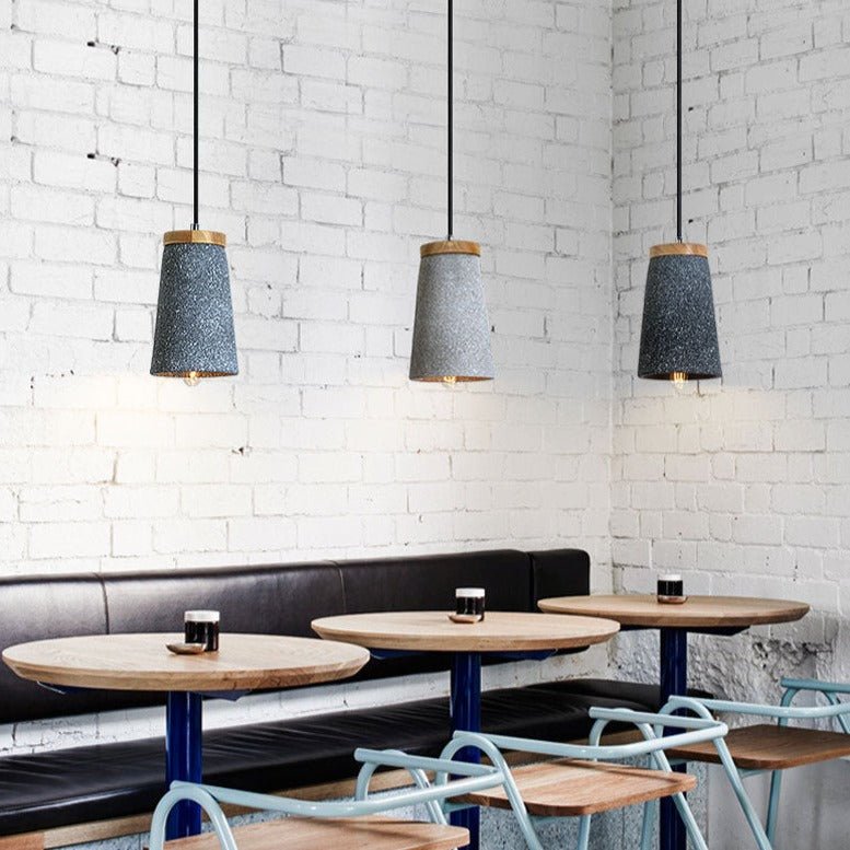 UrbanAura – Stylish Cement Pendant Lamp