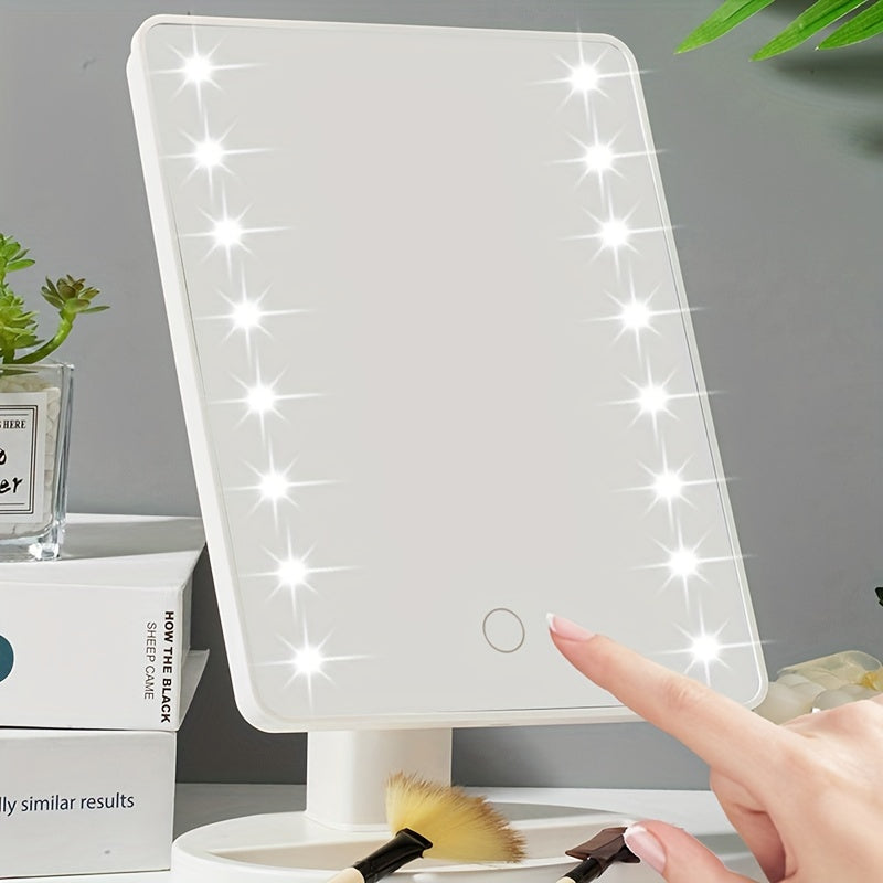 GlowPerfect - 16LED Justerbart Makeup Spejl