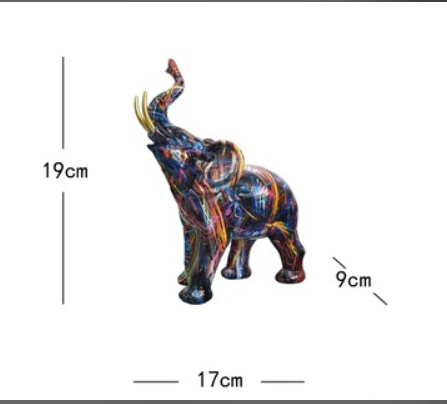 EleGance – Artistic Abstract Elephant