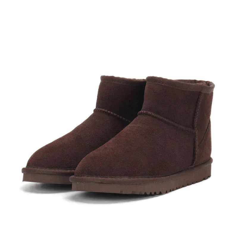 SnugWalk | Insulated Suede Ankle Boots for Cold Weather