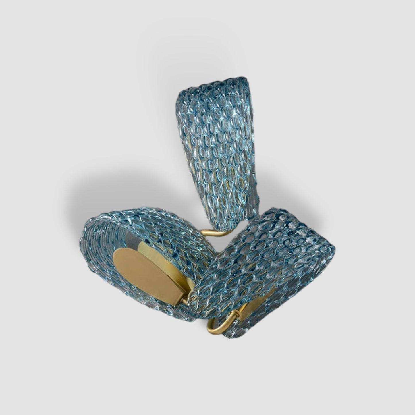 CrystalArt - Elegante Glaswandbeleuchtung