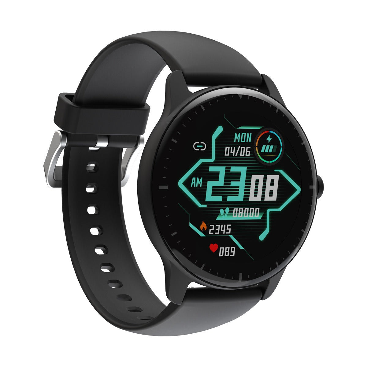 Elegant smartwatch til kvinder med sundhedsovervågning, tilpasselig stil og Bluetooth-forbindelse