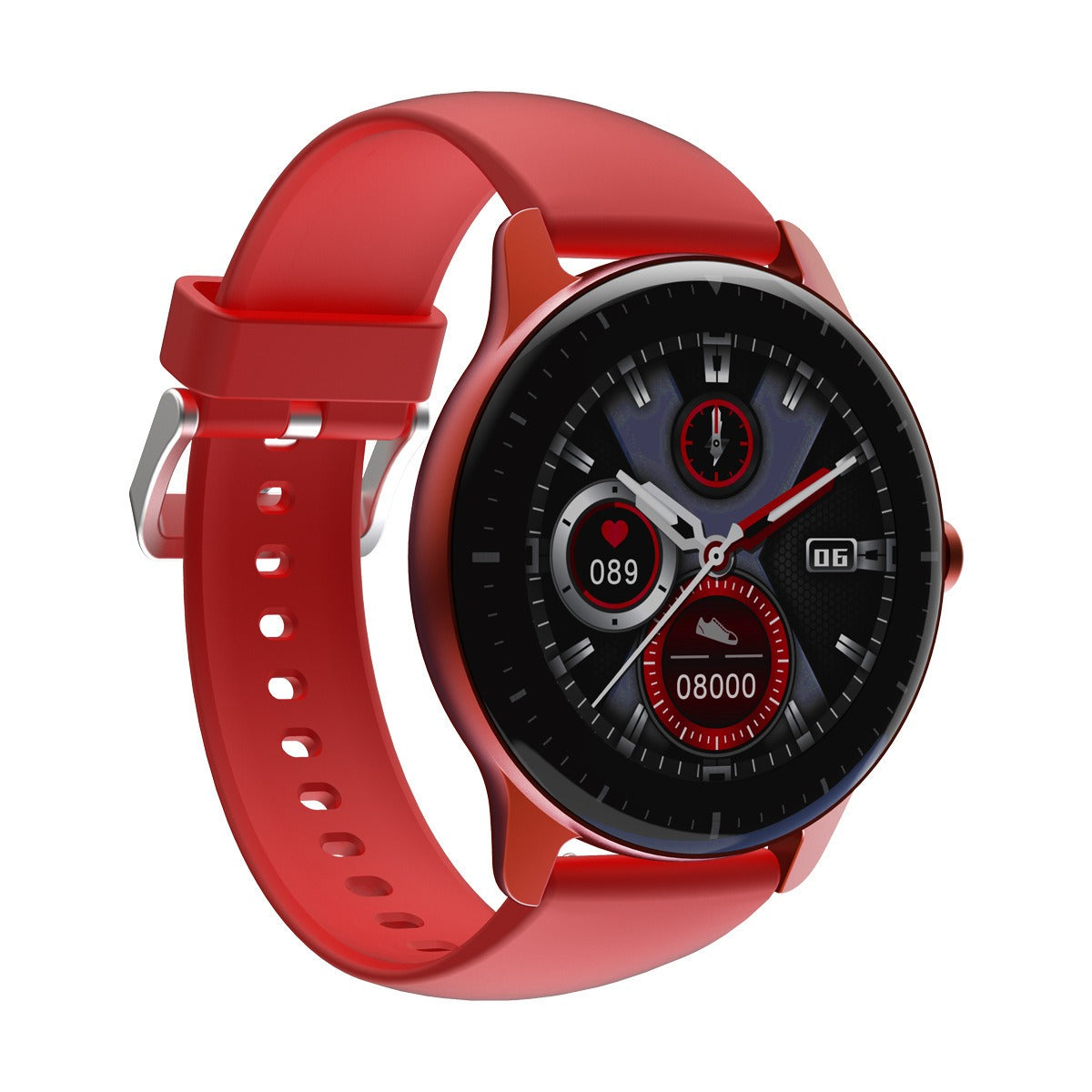 Elegant smartwatch til kvinder med sundhedsovervågning, tilpasselig stil og Bluetooth-forbindelse