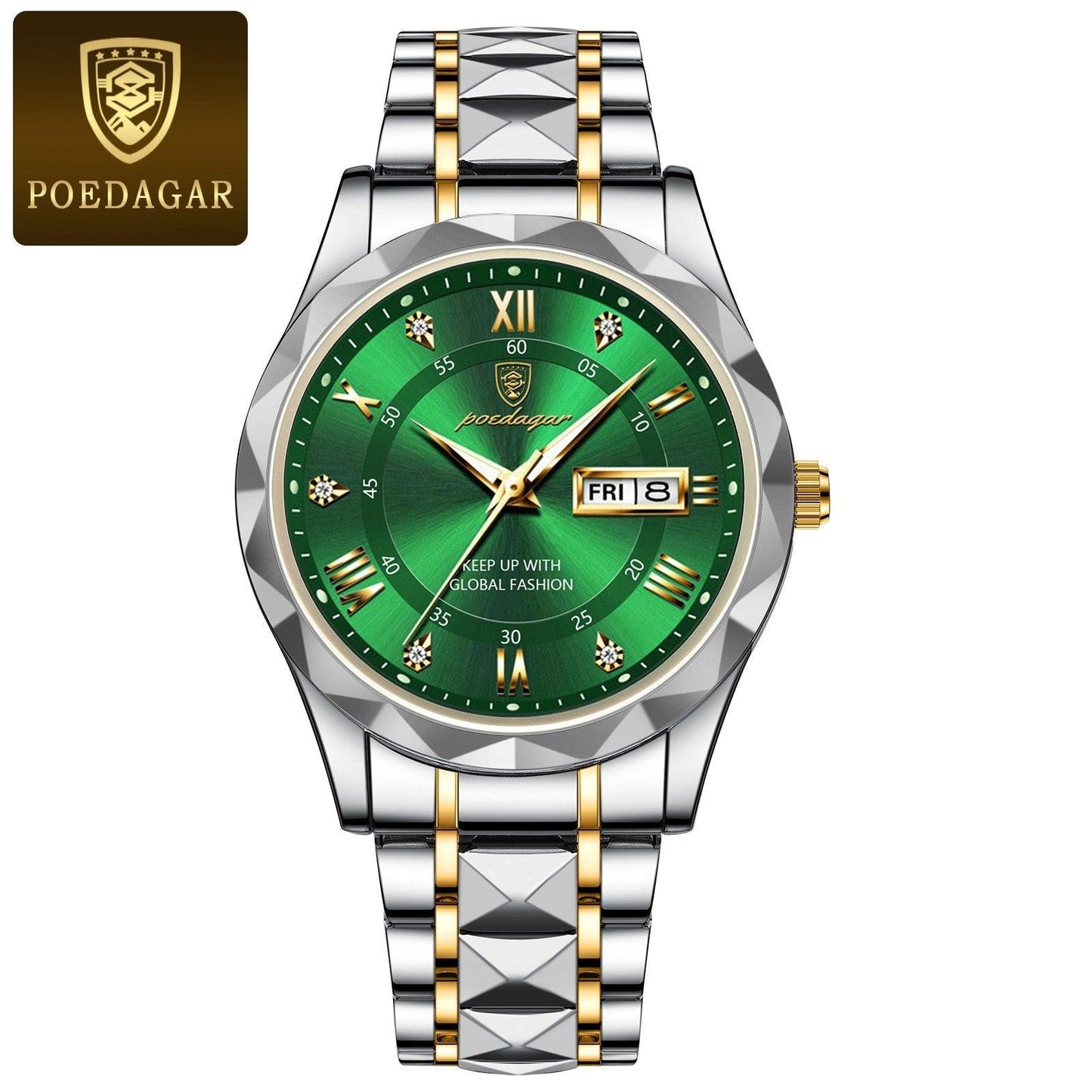 Variant image for Luxurious Waterproof Men's Wristwatch – Stylish Stainless Steel Timepiece with Accurate Quartz Movement-3