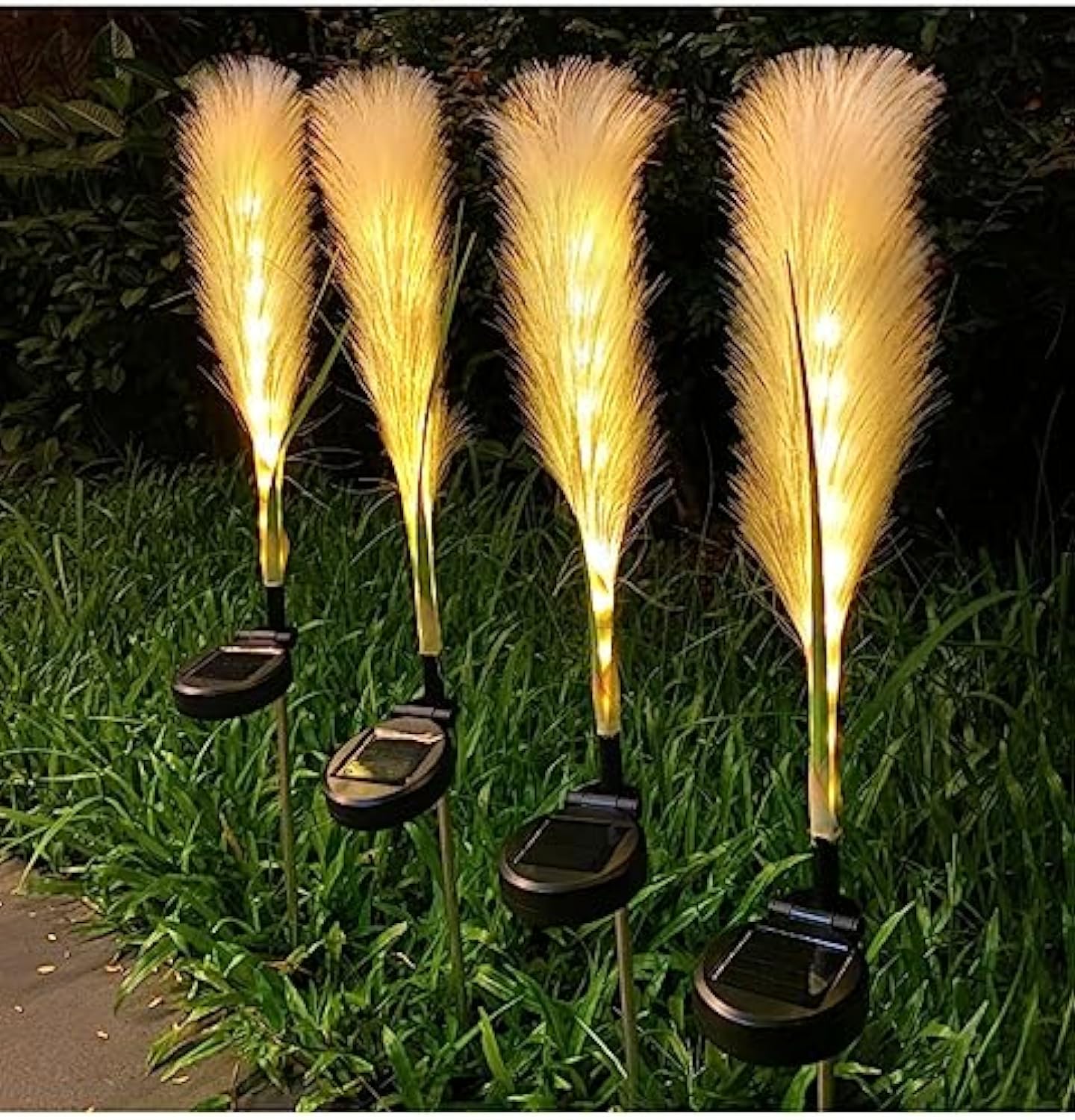 SolarSway - Fiber Reed Solar Garden Light