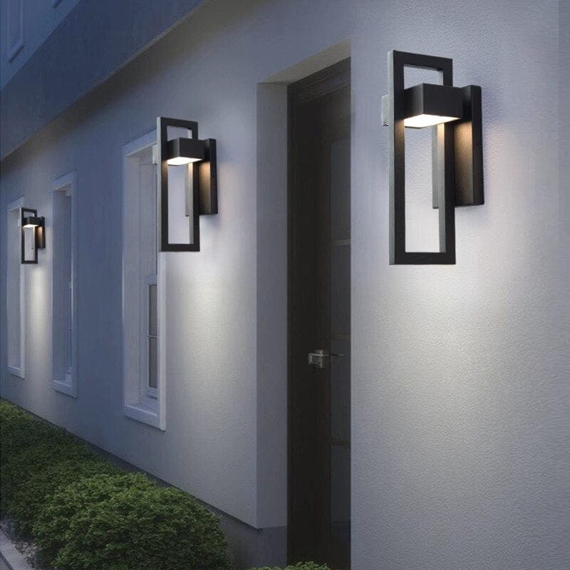 EveningLume - Lámpara de Pared LED para Exterior