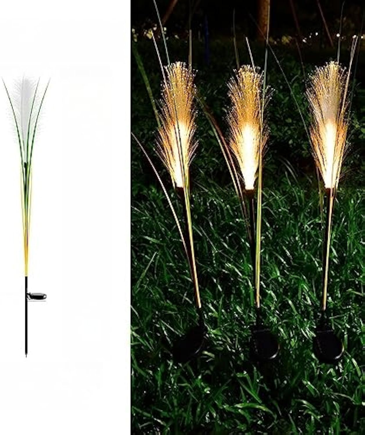 SolarSway - Fiber Reed Solar Garden Light