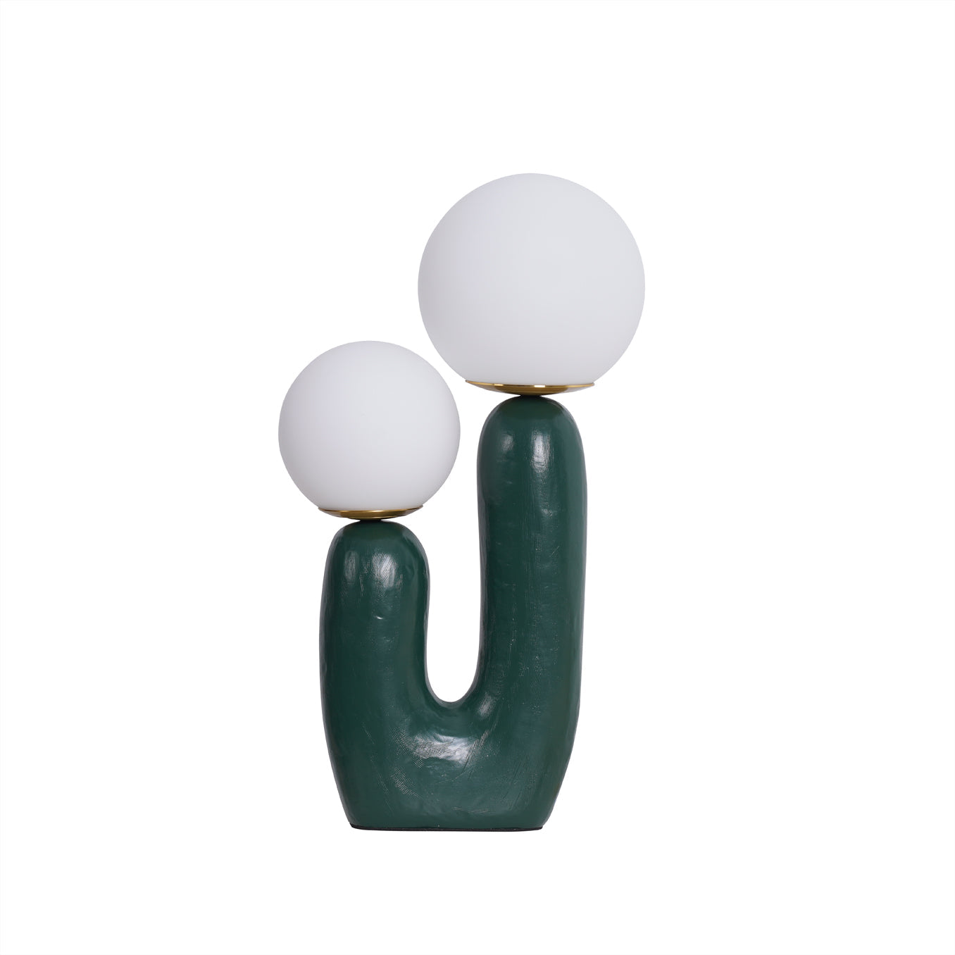 ClearLume – Sleek Glass and Resin Table Lamp