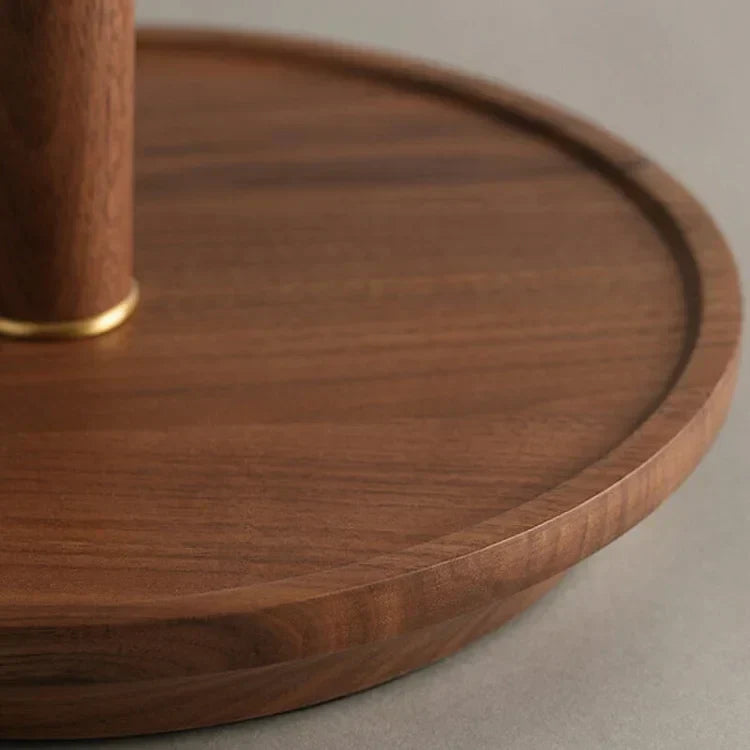 GlowTimber - Classic Wooden Plissé Lamp