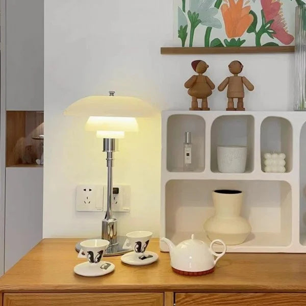 FusionGlow – Multi-Level Metal Table Lamp