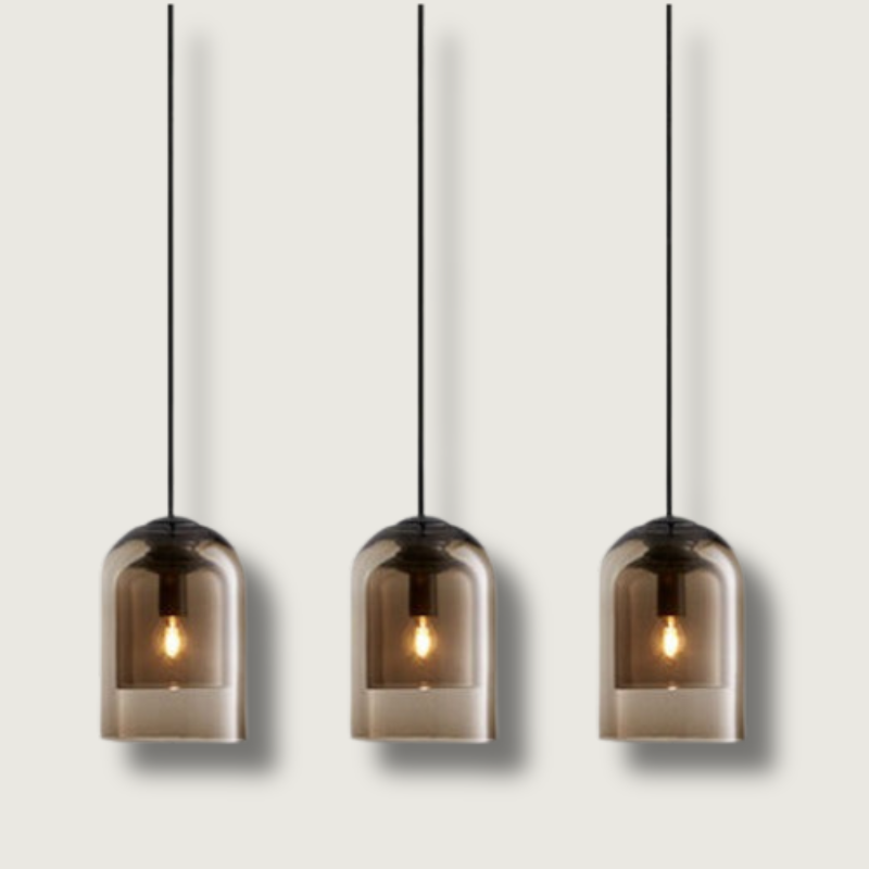 ShineAura - Contemporary Glass Ceiling Light