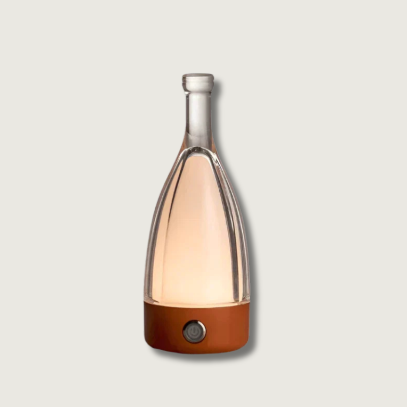 CorkGlow - Wine Bottle Table Lamp