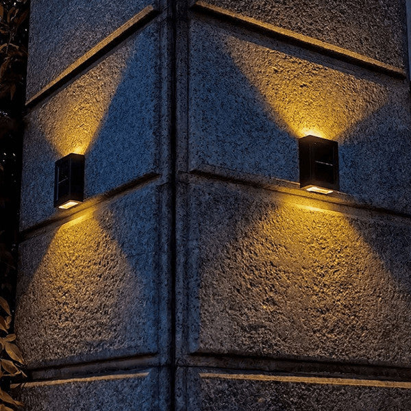 SolarGlow | Wireless LED Wall Lights for Efficient Outdoor Lighting