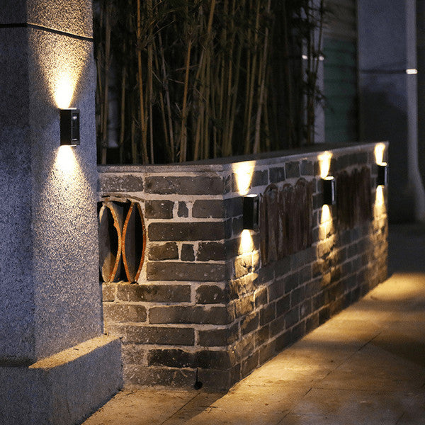 SolarGlow | Wireless LED Wall Lights for Efficient Outdoor Lighting