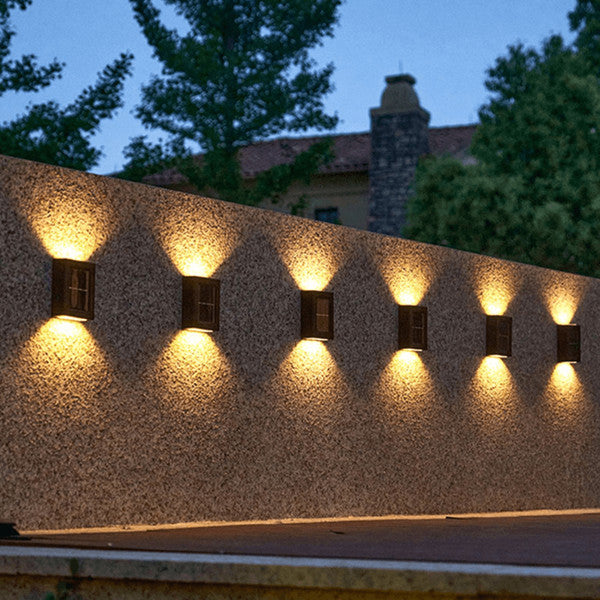 SolarGlow | Wireless LED Wall Lights for Efficient Outdoor Lighting