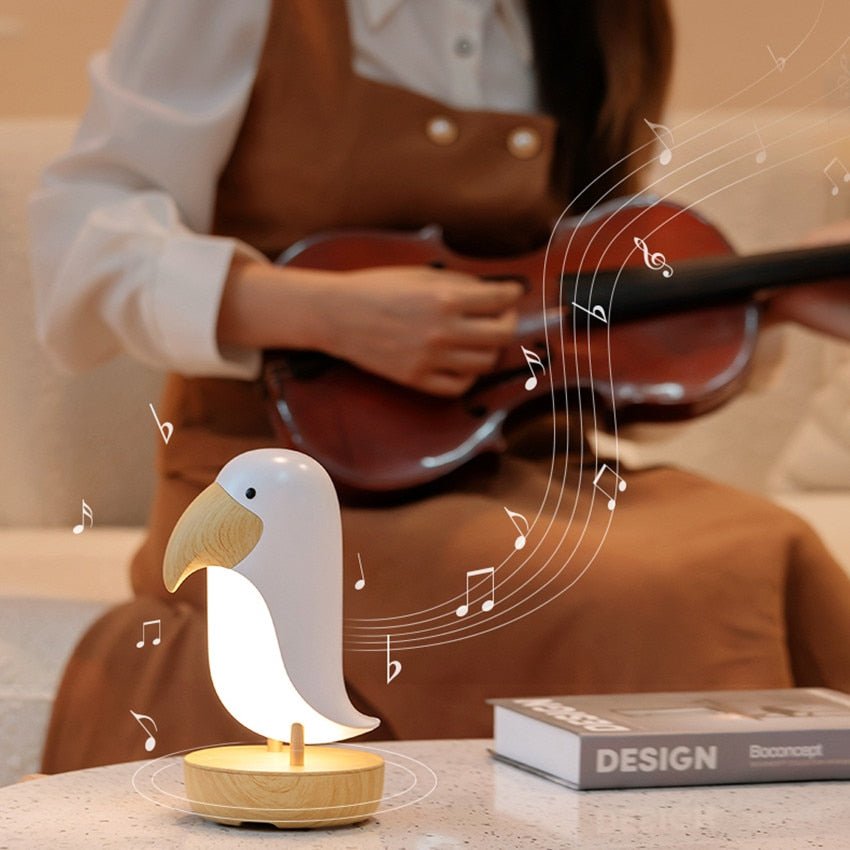 JungleVibe - LED Night Lamp & Speaker