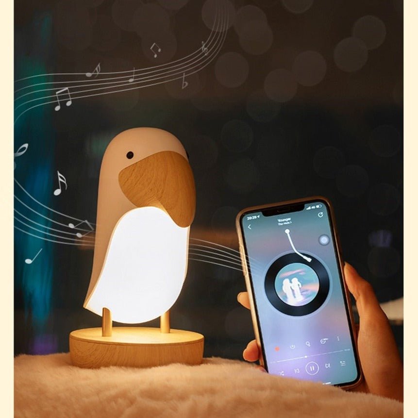 JungleVibe - LED Night Lamp & Speaker