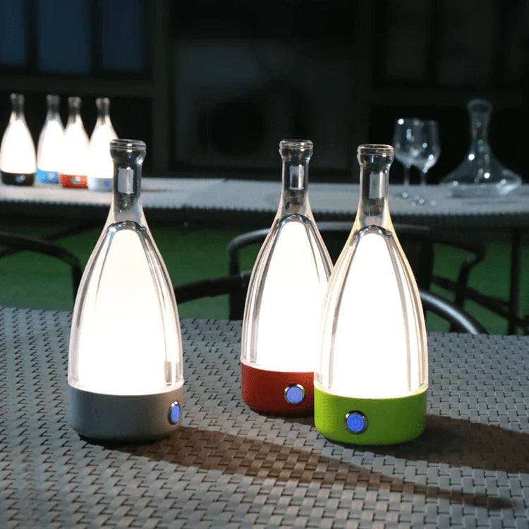 CorkGlow - Wine Bottle Table Lamp