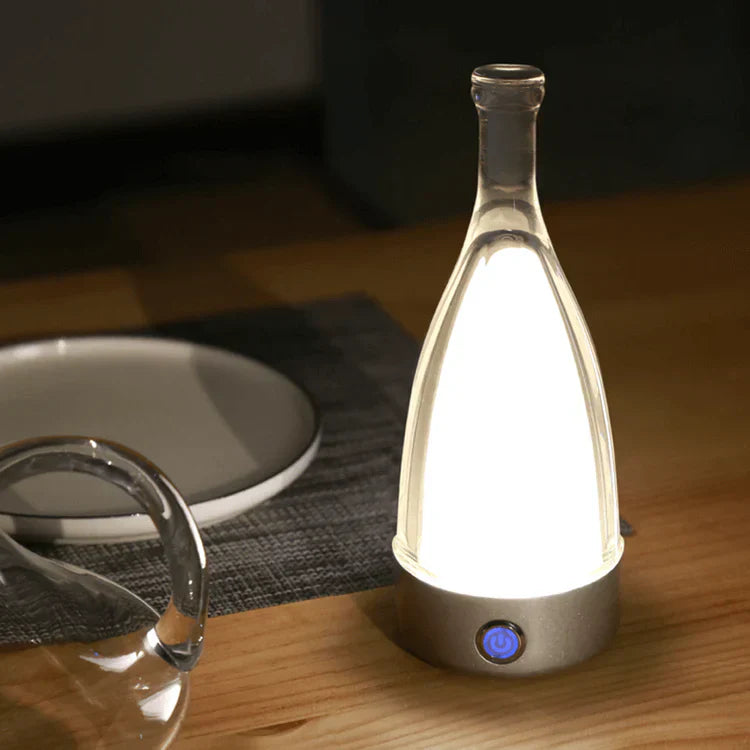 CorkGlow - Wine Bottle Table Lamp