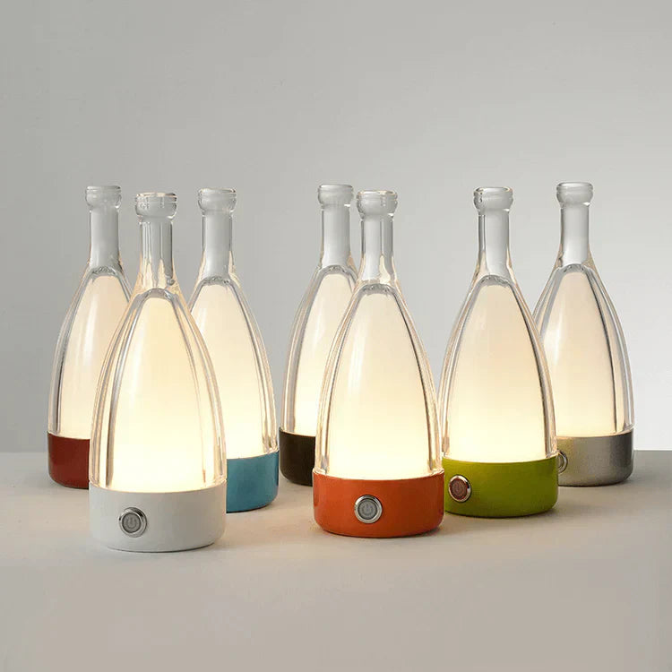 CorkGlow - Wine Bottle Table Lamp