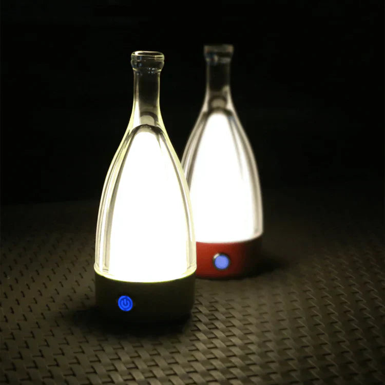 CorkGlow - Wine Bottle Table Lamp