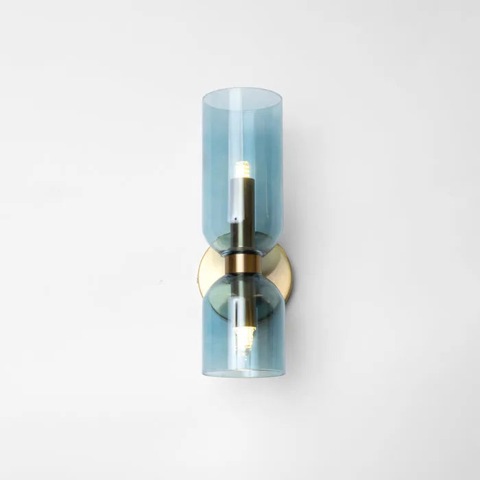 GlassAura – Dual-Layer Wall Lamp