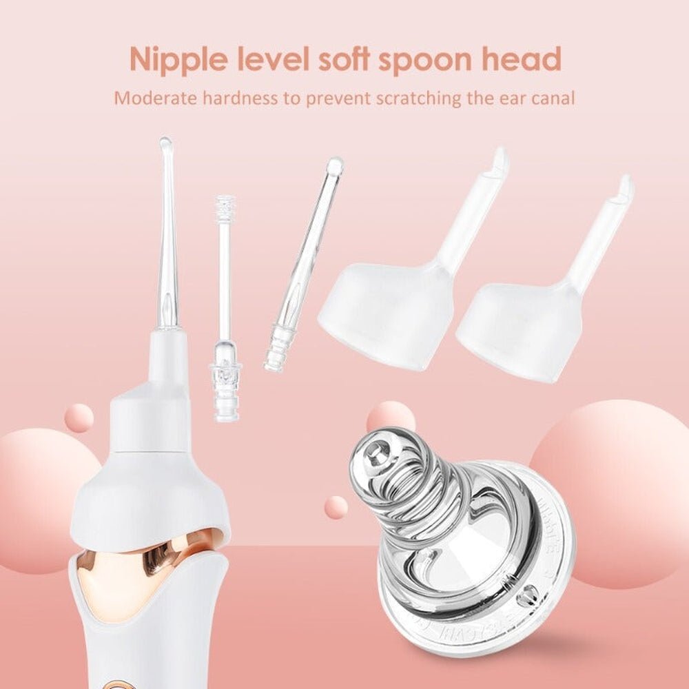 Painless Ear Cleaner with LED Light – Safe Earwax Removal for Adults and Children, Rechargeable with Soft Suction Technology-6