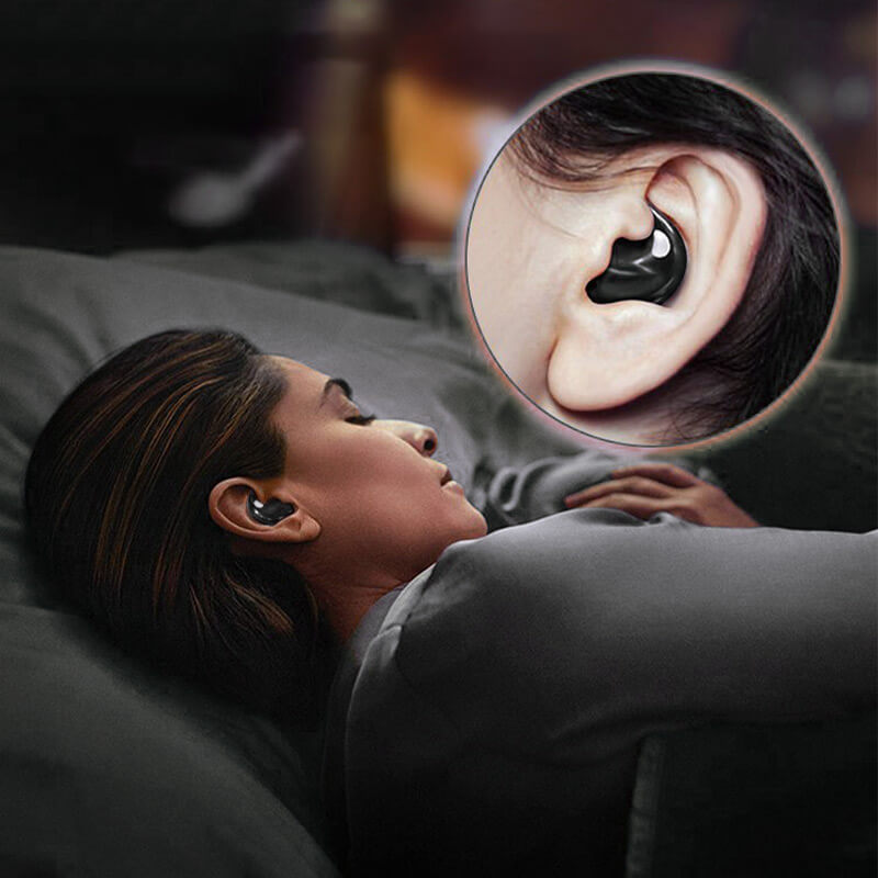 Waterproof Bluetooth Earplugs with Noise Reduction – Lightweight Wireless Sleep Earbuds for Comfortable Rest-2