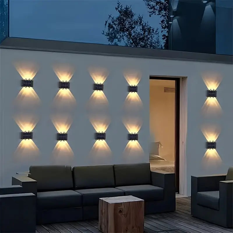 EcoLume – Stylish & Sustainable Outdoor Wall Lamp