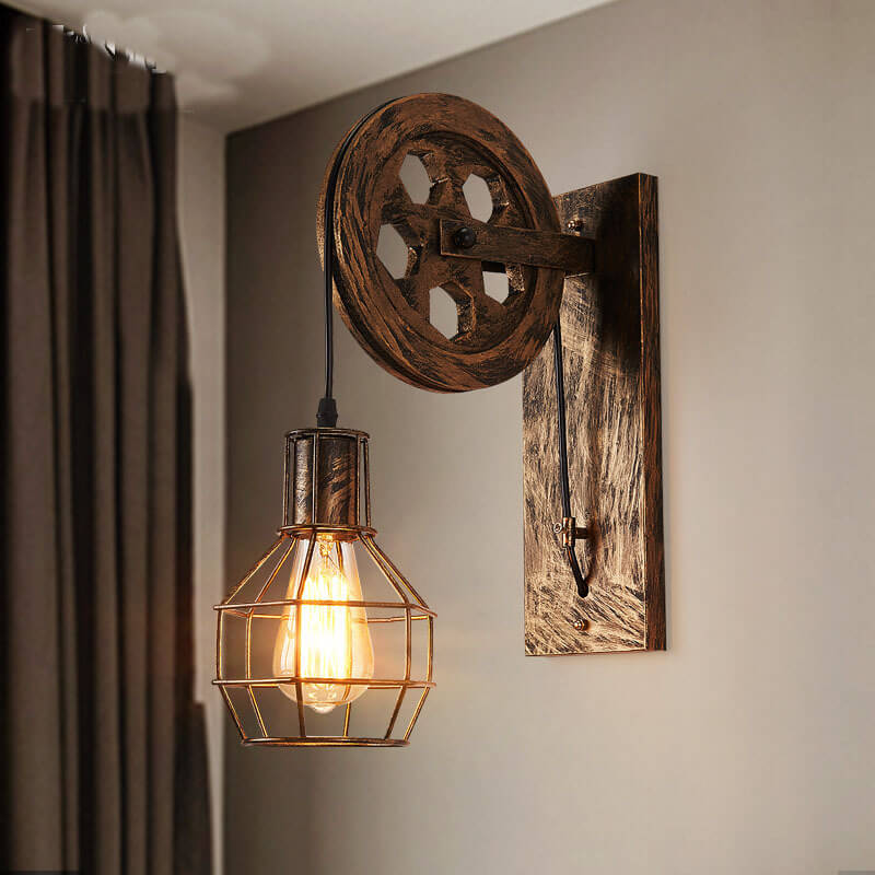 GridRadiance – Stylish Geometric Wall Light