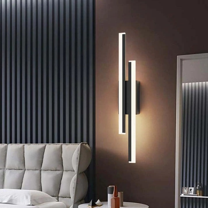 StripeBeam – Sleek LED Wall Lamp with Long Stripes of Light