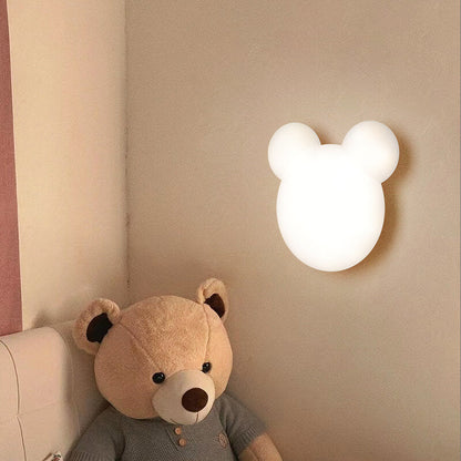 GlowCub – Applique murale LED Ours amusant