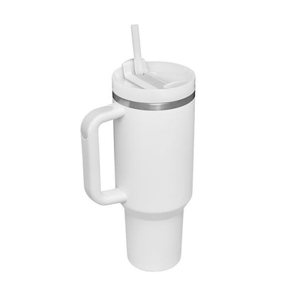 ChillMug - Isoleret Drikkekrus med sugerør