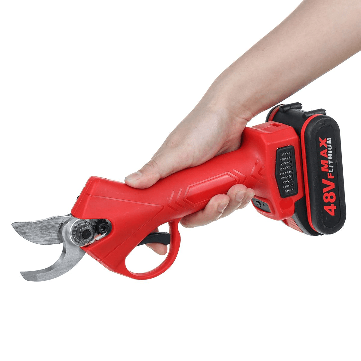 Wireless Electric Pruning Shears with Tungsten Steel Blade – Ergonomic Garden Secateurs for Effortless Pruning-2