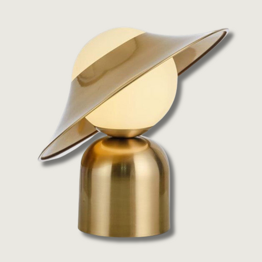 GoldenGlow – Nordic Style Table Lamp in Gold