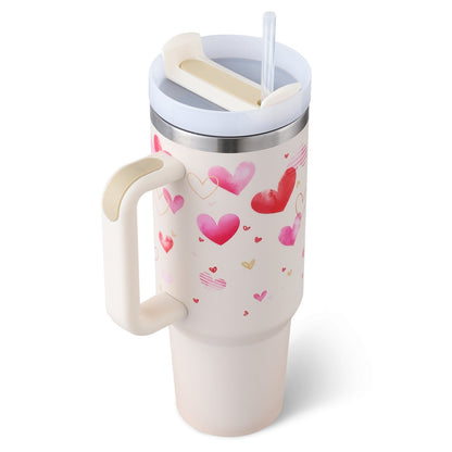 ChillMug - Isoleret Drikkekrus med sugerør
