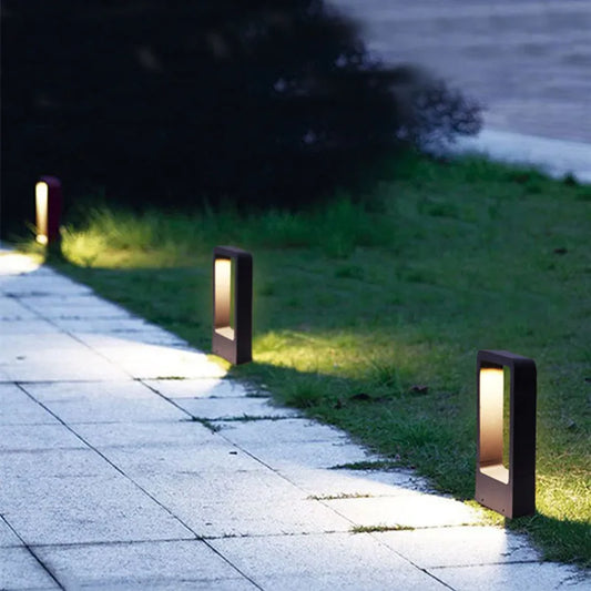 Premium Outdoor Garden Lamp – 15W Waterproof Outside Light Fixture for Patio and Pathway Illumination-1