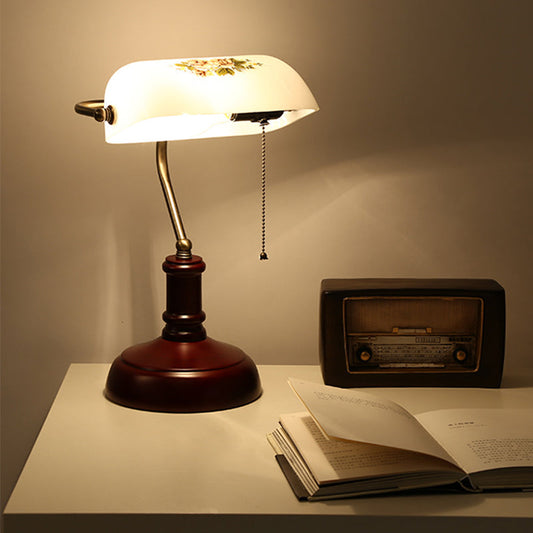 RetroGlanz – Half-Cylinder Bedside Lamp
