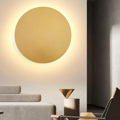 NightGlow – Metal Round Wall Light for Bedroom