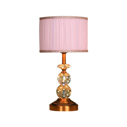 SculpturalShine – Crystal Ball Table Lamp with Refined Elegance