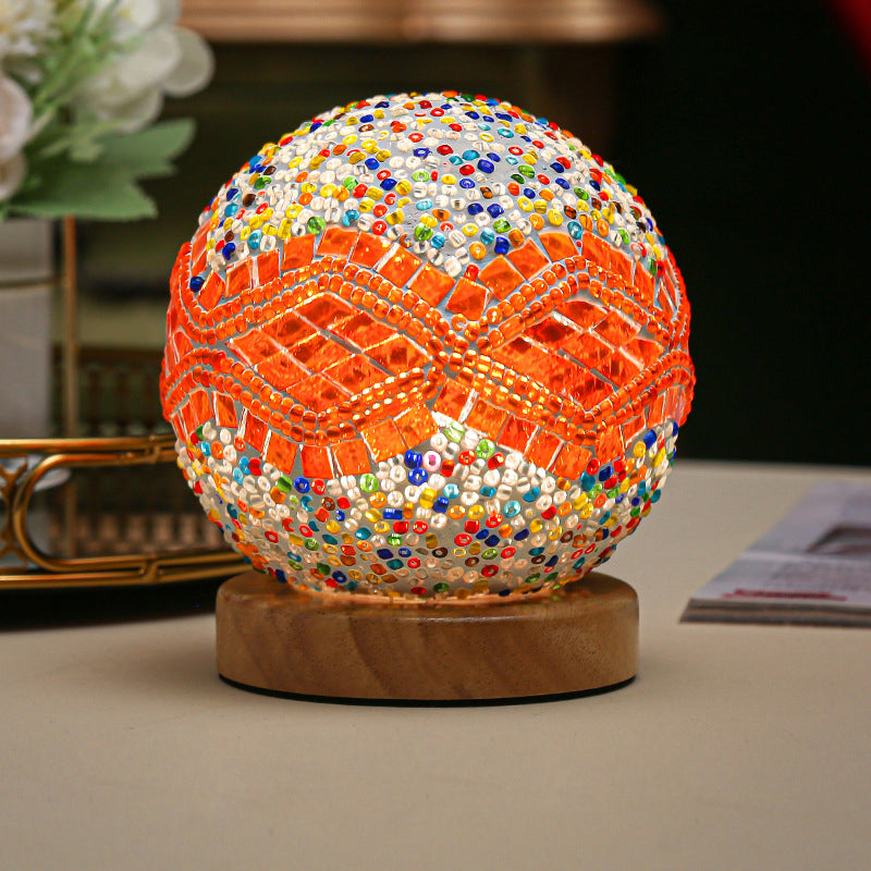 NestGlow – Bohemian Baroque LED Night Light
