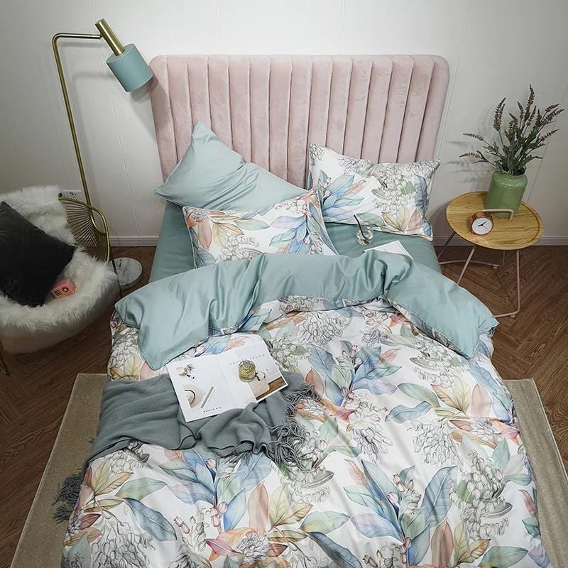 FloralPure - Egyptian Cotton Bed Linen Set