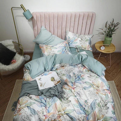 FloralPure - Egyptian Cotton Bed Linen Set