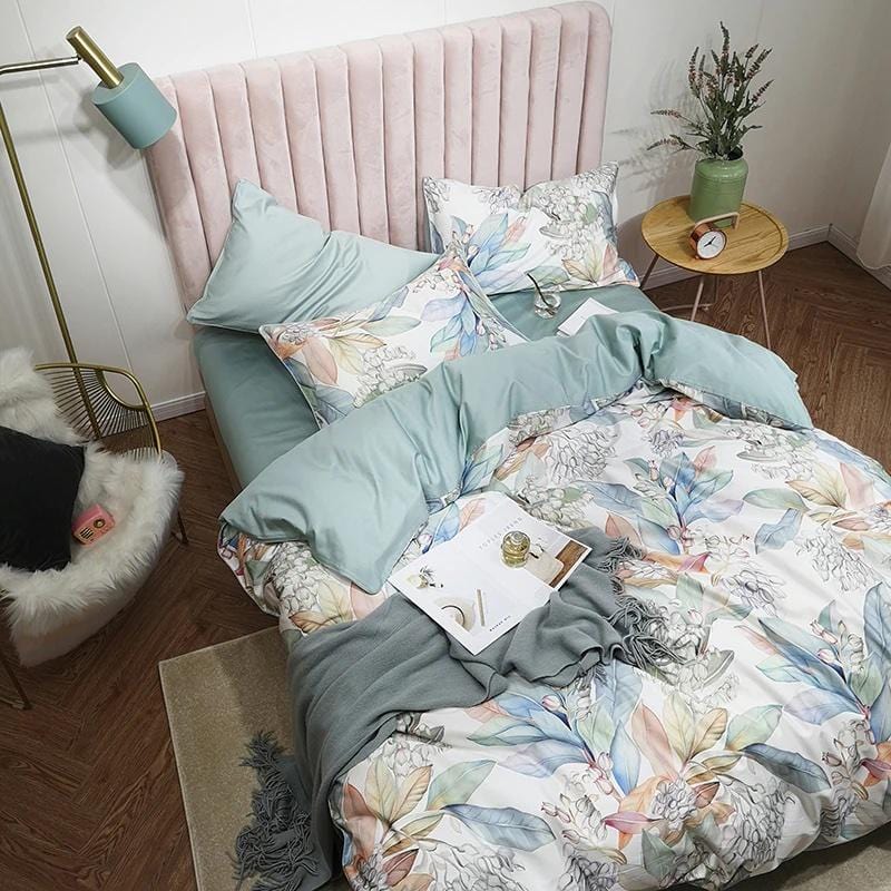 FloralPure - Egyptian Cotton Bed Linen Set